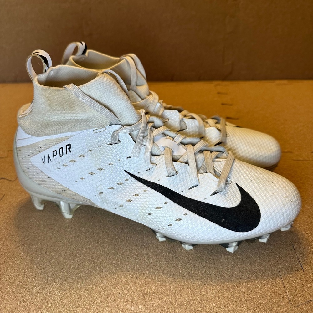 Nike Vapor Untouchable Pro 2 Men's size 8 Football Cleats White Black 917165-105